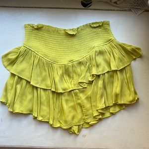 YELLOW MUSTARD SEED SKIRT